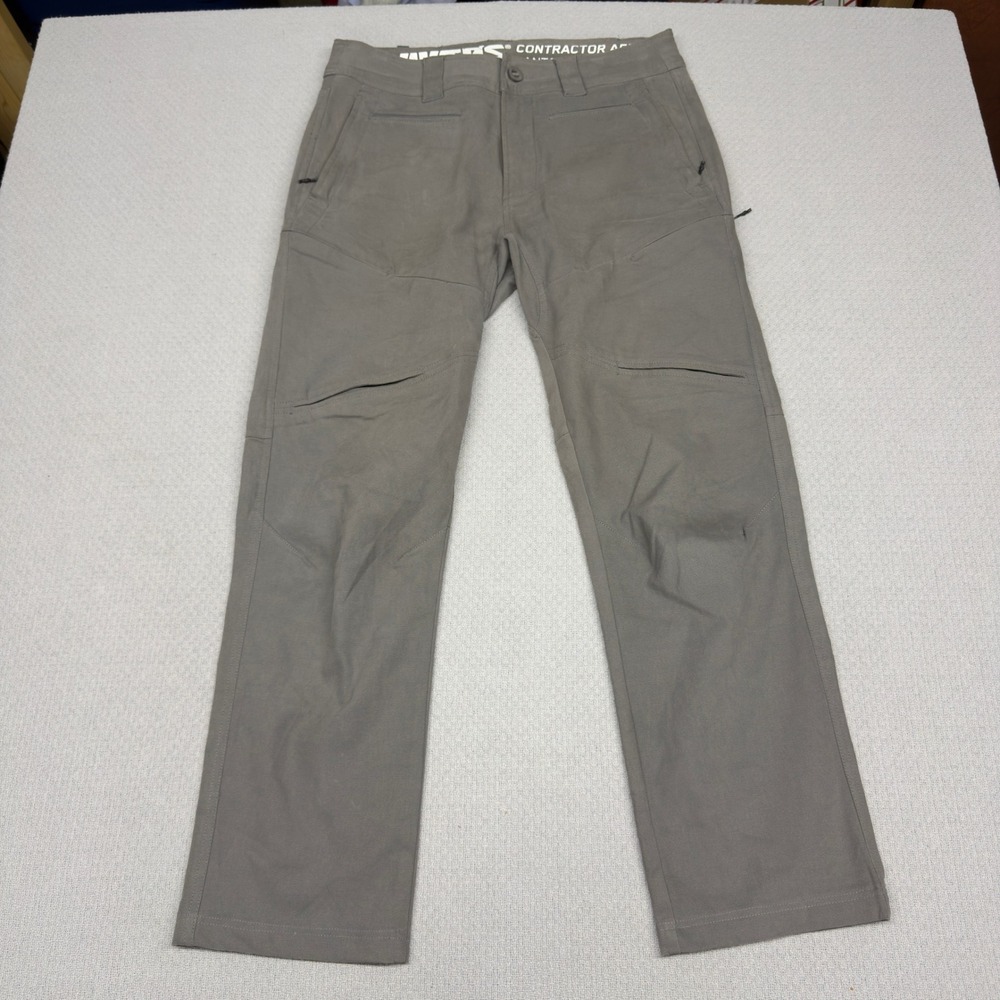 Viktos Contractor AF Tactical Pants Mens 32x34 Grey Stretch Cotton Canvas